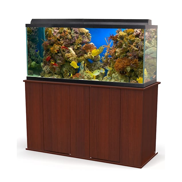 Aquatic Fundamentals Cherry Upright 75/90 Gallon Aquarium Stand - Carousel image #1