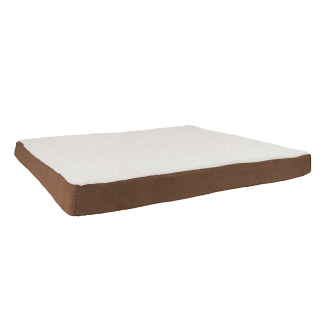 Pet Adobe Brown Memory Orthopedic Foam Dog Bed, 44" L X 35" W - Carousel image #1