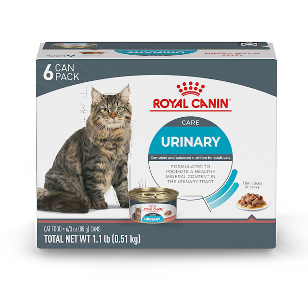 Royal Canin Feline Urinary Care Thin Slices in Gravy Wet Cat Food Multipack, 3 oz., Count of 6 - Carousel image #1