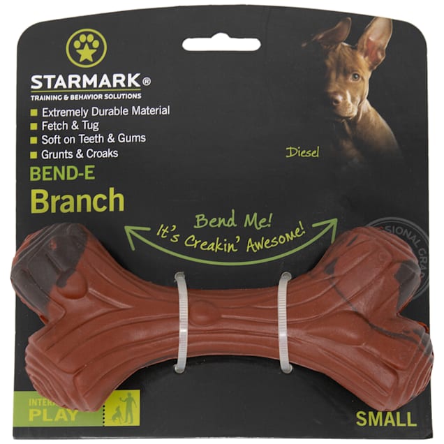 Starmark Bend-E Branch Dog Toy, Small - Carousel image #1
