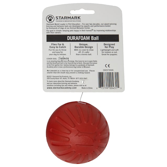 Starmark store foam ball