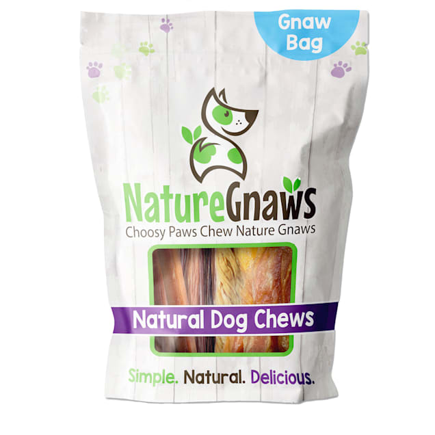 Nature Gnaws Small Variety Pack Natural Dog Chews, 12 Count - Carousel image #1