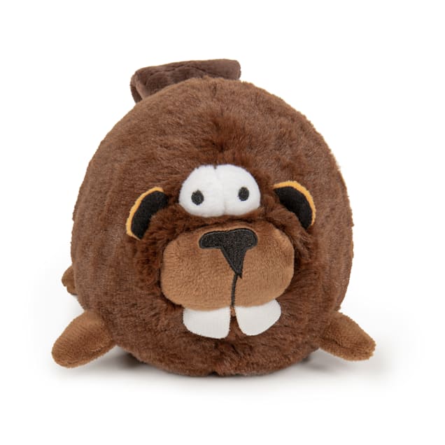 goDog Beaver Animated Squeaker Dog Toy, Medium - Carousel image #1