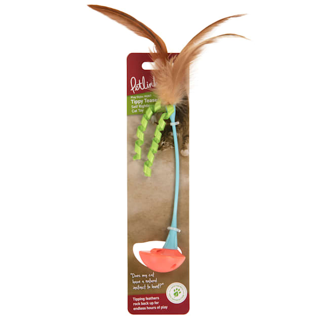 Petlinks Tippy Teaser Self Righting Cat Toy, Small - Carousel image #1