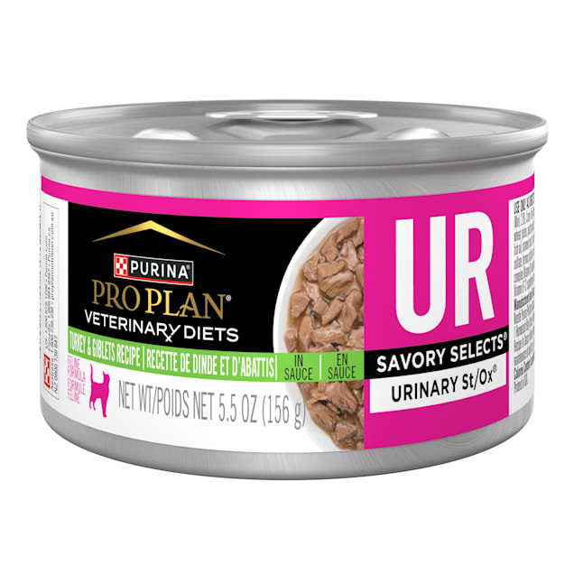 Purina Pro Plan Veterinary Diets UR Urinary St Ox Savory Selects Feline 