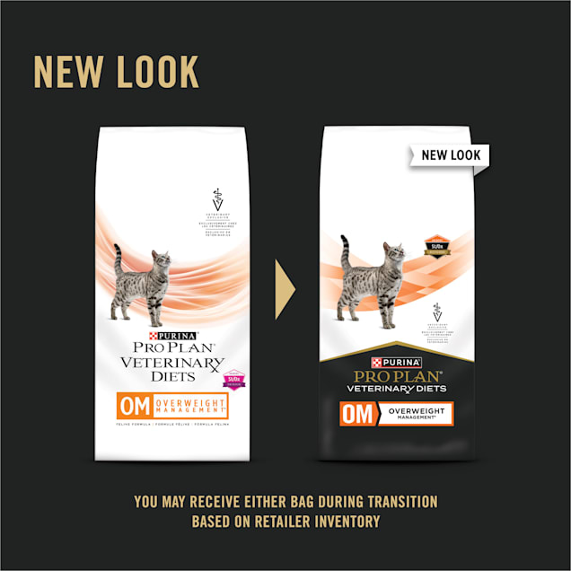 Purina Pro Plan Veterinary Diets OM Overweight Management Feline Formula Dry Cat Food 16 lbs