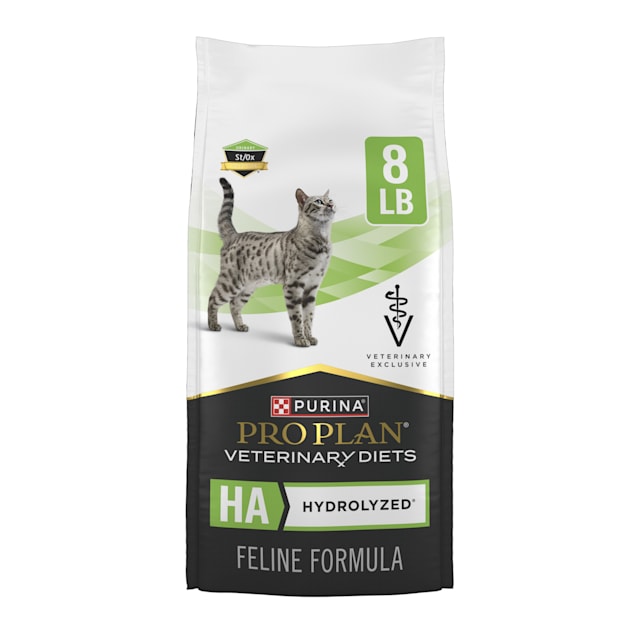 Purina Pro Plan Veterinary Diets HA Hydrolyzed Feline Formula Dry Cat Food, 8 lbs. - Carousel image #1