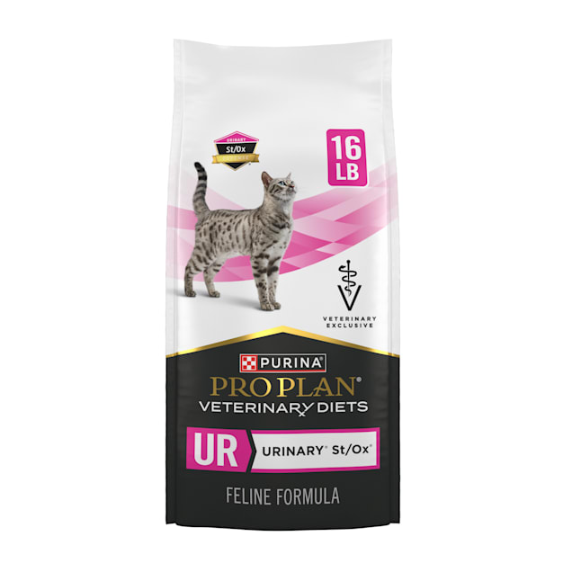 Purina Pro Plan Veterinary Diets UR Urinary St Ox Feline Formula Dry Cat Food 16 lbs