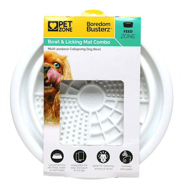 Boredom Busterz Bowl Licking Mat Combo for Pets