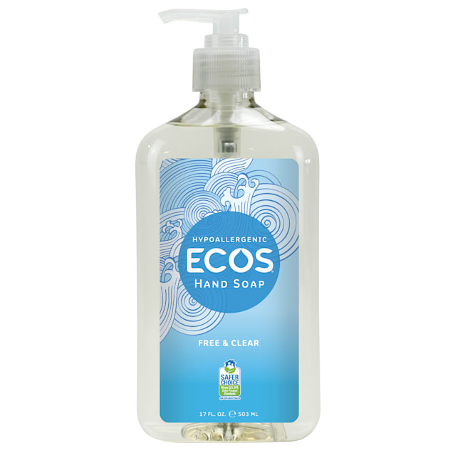 ECOS Hypoallergenic Free & Clear Hand Soap, 17 fl. oz. - Carousel image #1