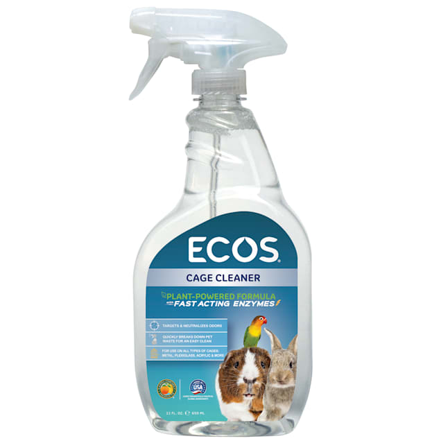 ECOS Pet Cage Cleaner with Fast Acting Enzymes, 22 fl. oz. - Carousel image #1
