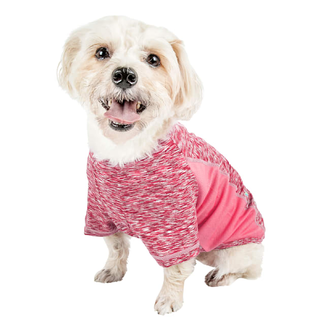Pet Life Active Warf Speed Sporty Performance Dog T-Shirt in Pink Pet Life Active Warf Speed Sporty Performance Dog T-Shirt in Pink