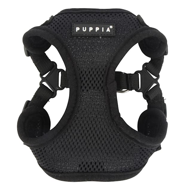 Puppia Black Soft Comfort Dog Harness, Small - Carousel image #1