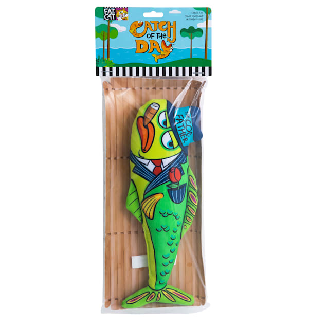 FAT CAT Catch Of The Day: The COD Father Toy, Large - Carousel image #1