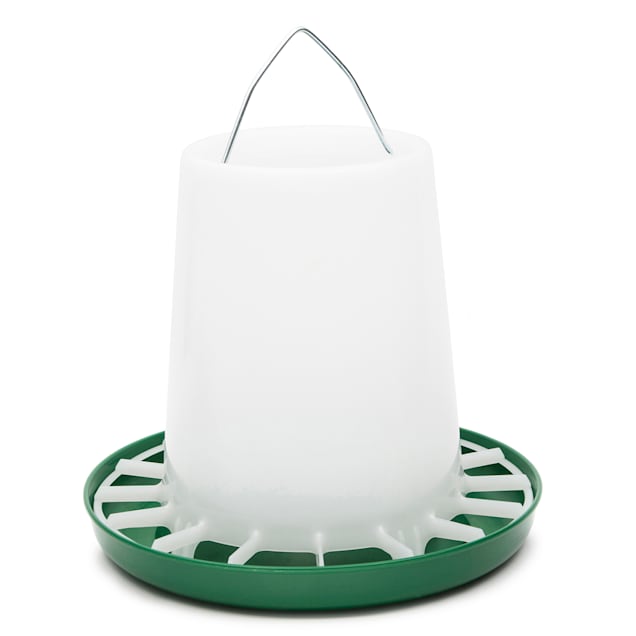 Harris Farms Plastic Hanging Poultry Feeder - 7 lbs.