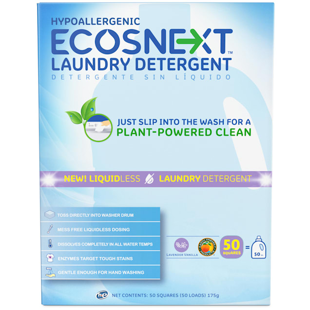 ECOSNEXT Hypoallergenic Lavender Vanilla Liquidless Laundry Detergent - Carousel image #1