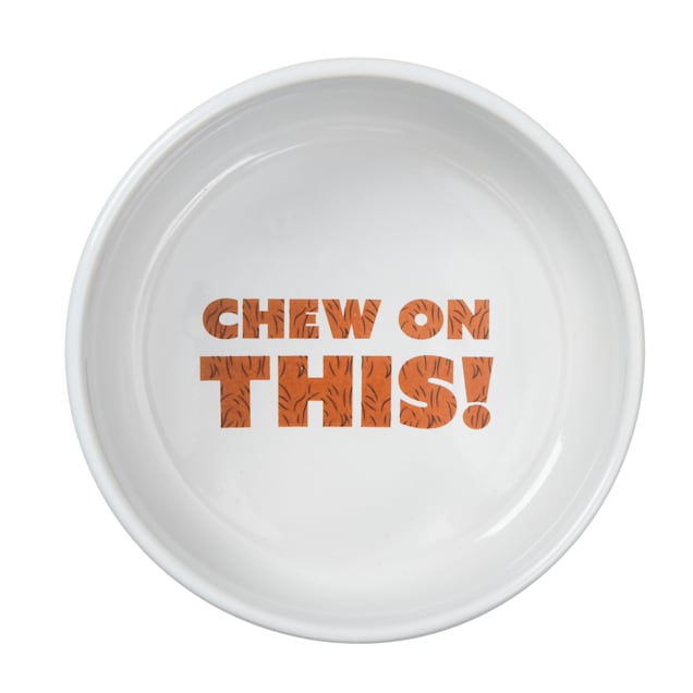Fetch for Pets Star Wars Chewbacca "Chew on This" Dog Bowl, 3.5 Cups - Carousel image #1