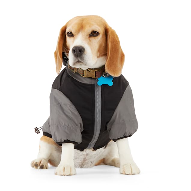 Reddy PrimaLoft Superior Insulation Grey Camo Dog Puffer Jacket, XX-Small - Carousel image #1