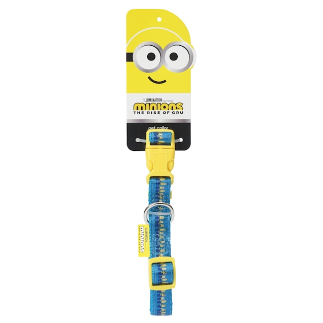Fetch for Pets Minions Blue Dog Collar, Small - Carousel image #1