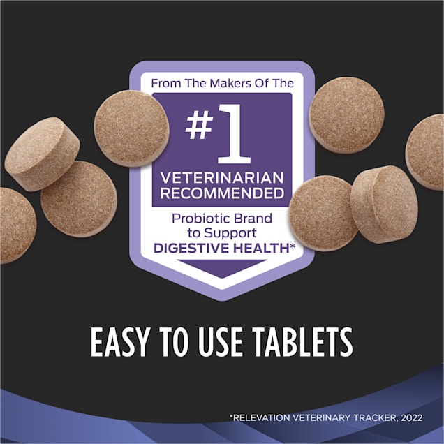  Purina Pro Plan Veterinary Supplements FortiFlora Dog  Probiotic Supplement, Canine Nutritional Supplement - (6) 30 ct. Boxes :  Pet Supplies