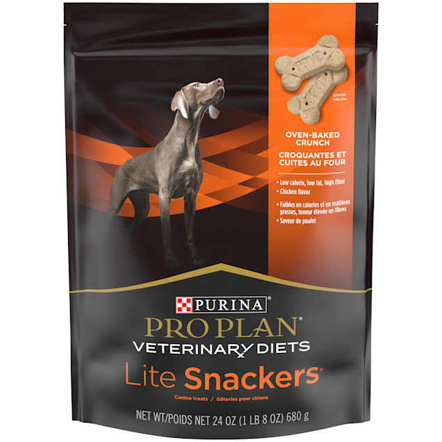 Purina Pro Plan Veterinary Diets Lite Snackers Canine Dog Treats, 24 oz. - Carousel image #1