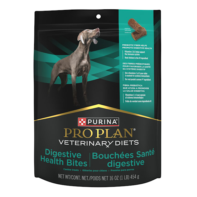Purina Pro Plan Veterinary Diets Digestive Health Bites Dog Treats 16 Oz Case Of 5 Petco