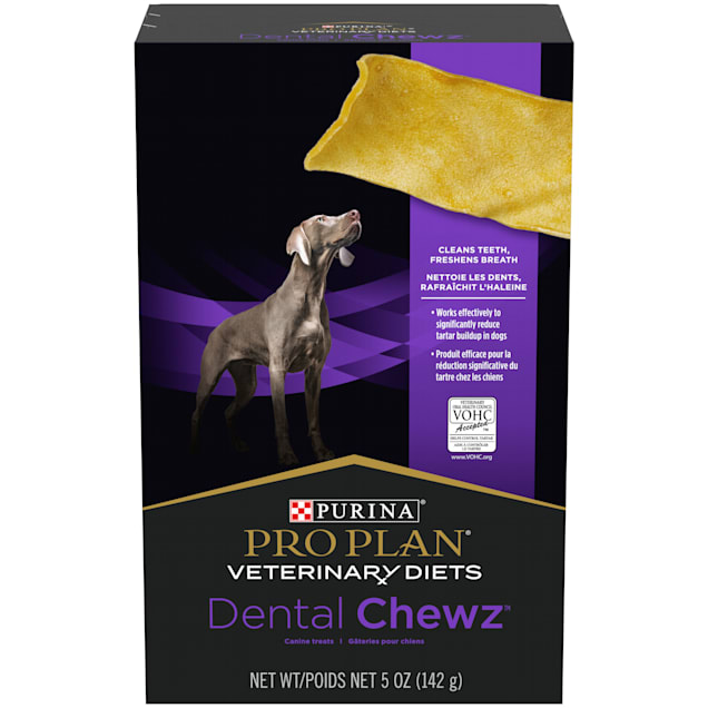 Purina Pro Plan Veterinary Diets Dental Chewz Dog Treats, 5 oz., Case of 6 - Carousel image #1