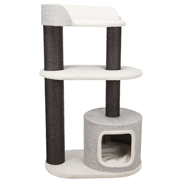 TRIXIE Gray Cara Cat Tower Condo 49.5
