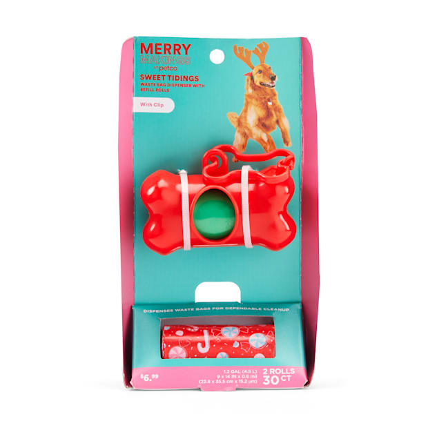 Merry Makings Sweet Tidings Waste Bag Dispenser with Refill Roll - Carousel image #1