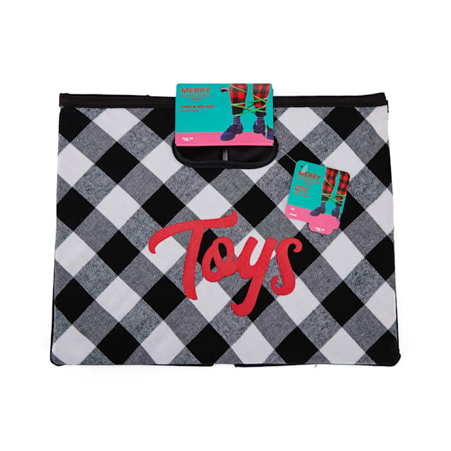 Merry Makings Check Me Out Pet Toy Box, Large - Carousel image #1