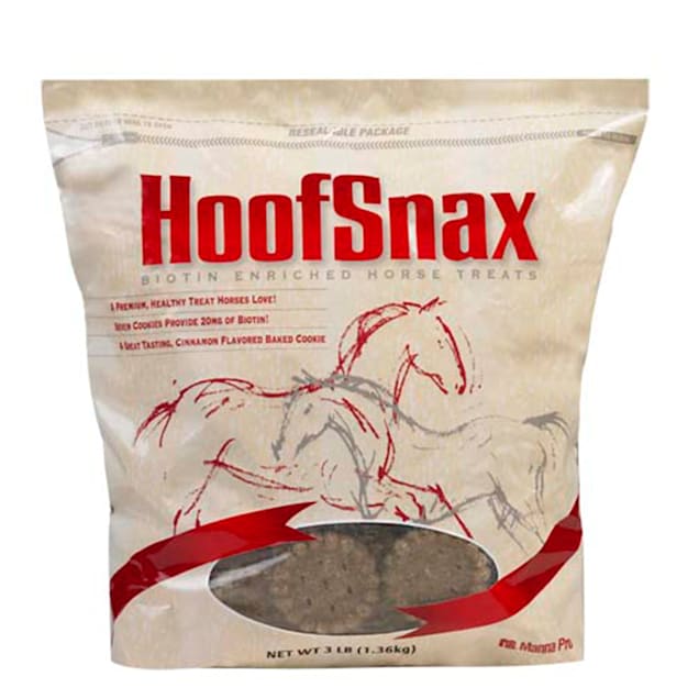 Manna Pro Hoof Snax Horse Treats Made with Biotin, 3 lbs. - Carousel image #1