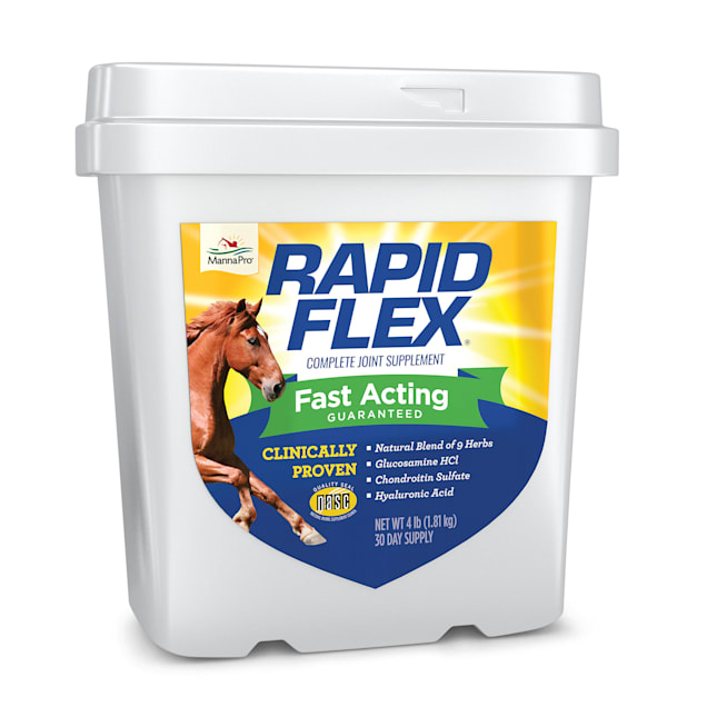 Manna Pro Rapid Flex Fast Acting Complete Joint Supplement for Horse, 4 lbs. - Carousel image #1