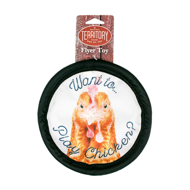 Flying chicken dog toy discount