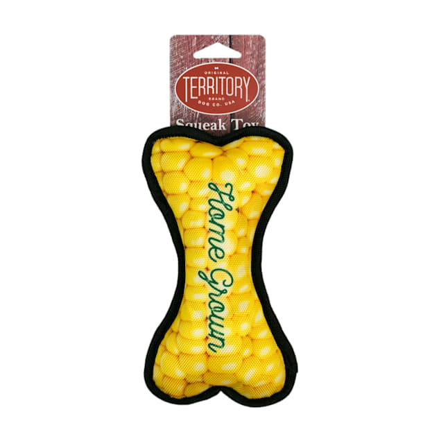Territory Corn-on-the-Cob Bone Dog Toy - Carousel image #1
