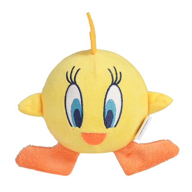 Fetch for Pets Looney Tunes Tweety Bird Ball Body Plush Dog Toy