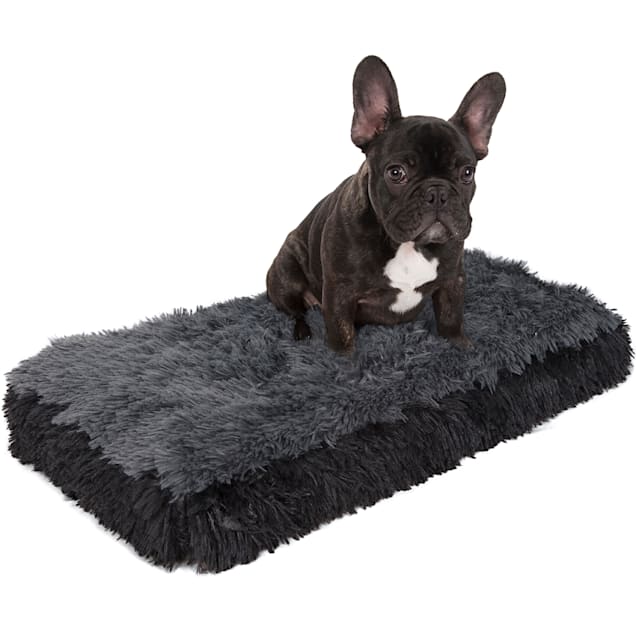 Fuzzy dog bed online