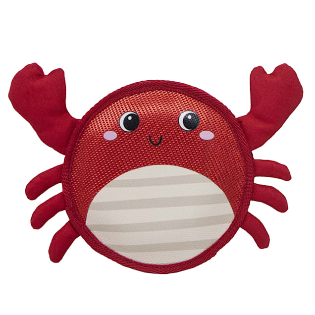 Petique Crawford the Crab Pet Toy, Small - Carousel image #1