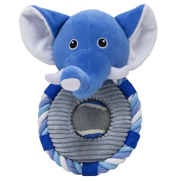 Petique Elvie the Elephant Pet Toy, Small - Carousel image #1