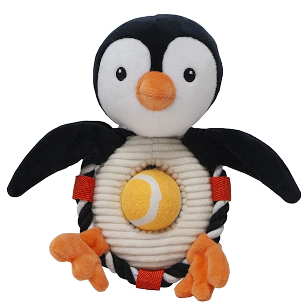 Petique Bubbles the Penguin Pet Toy, Small - Carousel image #1