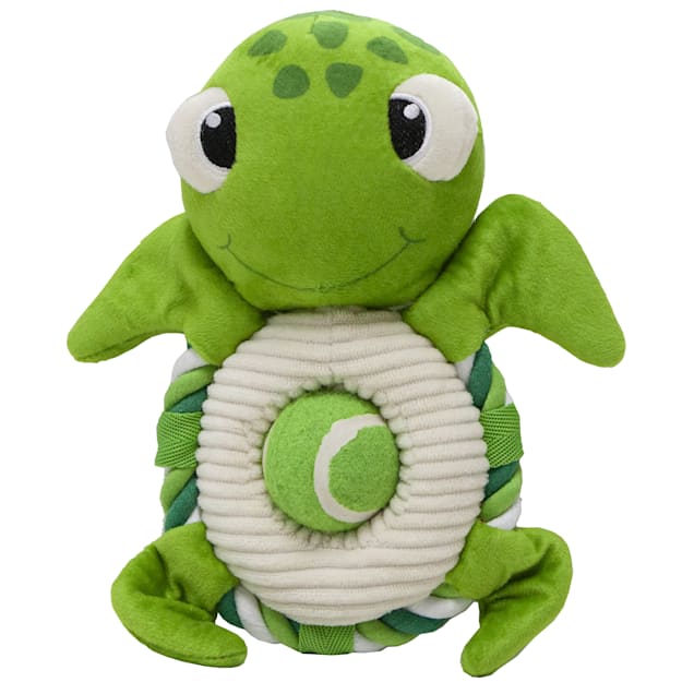 Petique Tripp the Turtle Pet Toy, Small - Carousel image #1