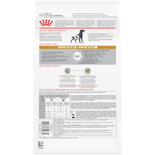 Royal Canin Veterinary Diet Urinary SO Aging 7 Dry Dog Food 17.6 lbs