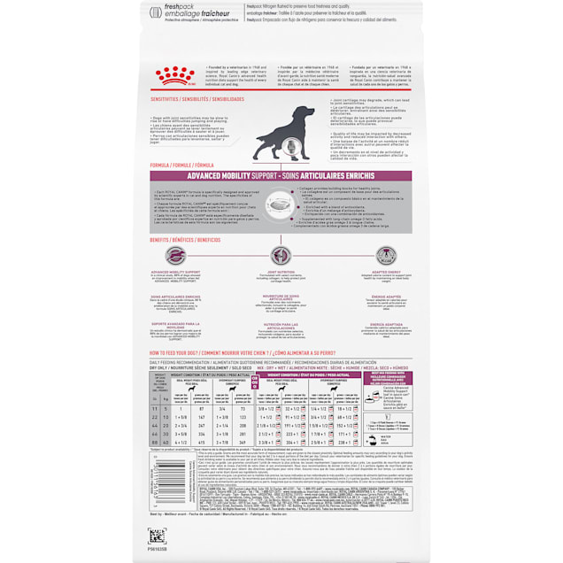 Royal Canin Veterinary Diet Canine Advanced Mobility Support Dry