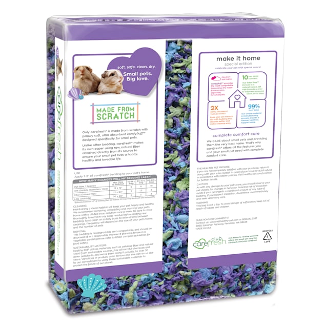 Carefresh shop bedding blue