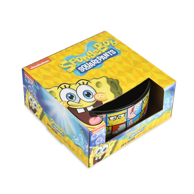 Fetch for Pets SpongeBob SquarePants Deco Dog Food Bowl 3.5 Cups