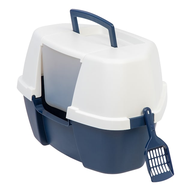 Iris jumbo litter box with litter scoop clearance