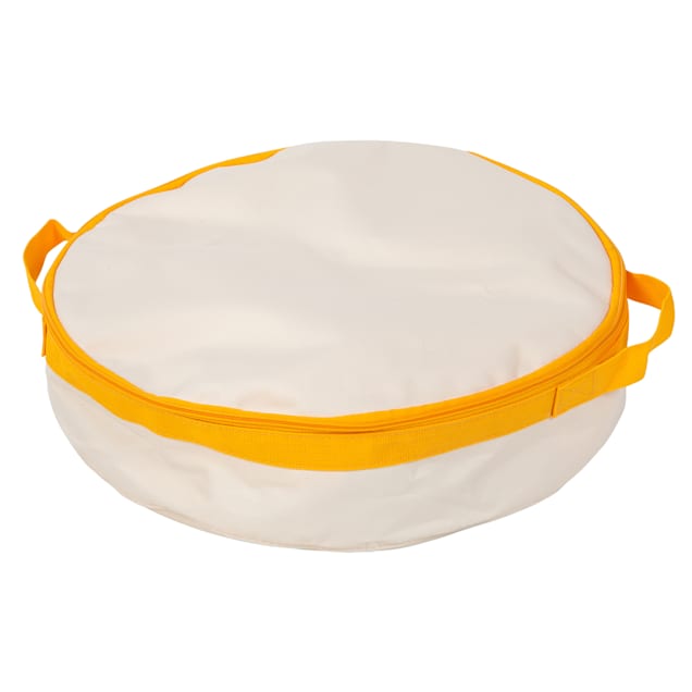 Iris Yellow Open Travel Cat Litter Pan