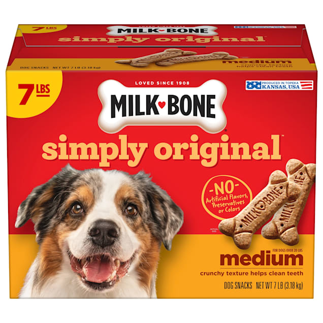Milk-Bone Simply Original Medium Dog Biscuits, 7 lbs. - Carousel image #1