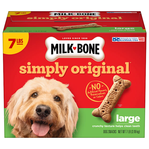 Milk-Bone Simply Original Large Dog Biscuits, 7 lbs. - Carousel image #1