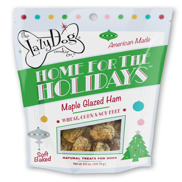 The Lazy Dog Cookie Co. Home For The Holidays Dog Treats, 5 oz. - Carousel image #1