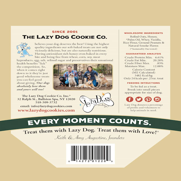 The Lazy Dog Cookie Co Muttcracker Sweets Dog Treats 5 Oz Petco